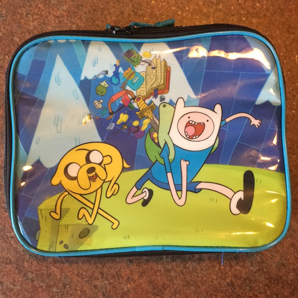 Adventure Time lunch box/bag